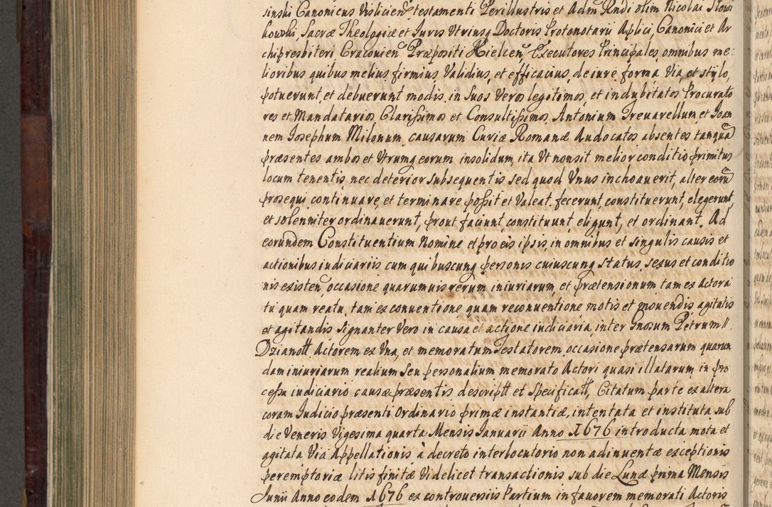 Zdjęcie nr 853 dla obiektu archiwalnego: Acta actorum episscopalium R. D. Joannis Małachowski, episcopi Cracoviensis a die 20 Augusti anni 1681 et 1682 acticatorum. Volumen I