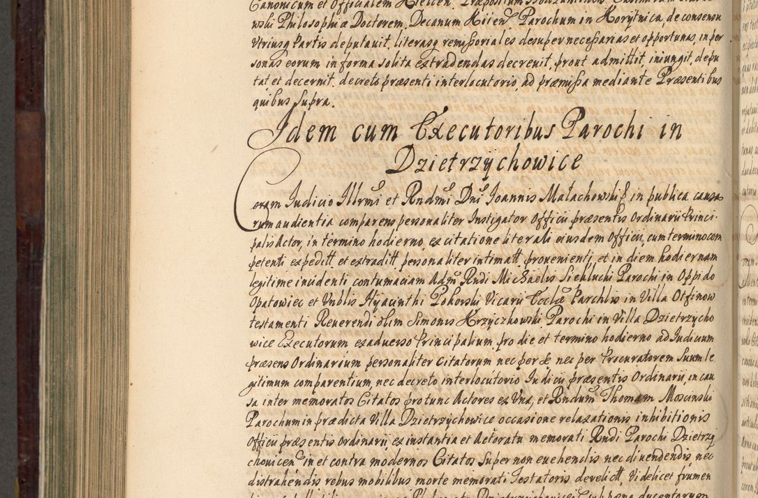Zdjęcie nr 807 dla obiektu archiwalnego: Acta actorum episscopalium R. D. Joannis Małachowski, episcopi Cracoviensis a die 20 Augusti anni 1681 et 1682 acticatorum. Volumen I