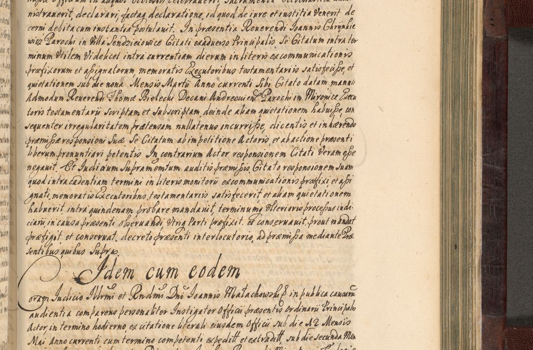 Zdjęcie nr 806 dla obiektu archiwalnego: Acta actorum episscopalium R. D. Joannis Małachowski, episcopi Cracoviensis a die 20 Augusti anni 1681 et 1682 acticatorum. Volumen I