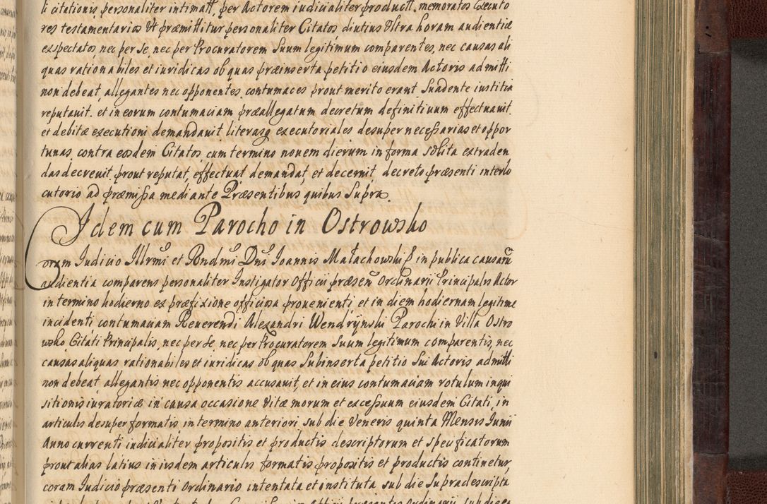 Zdjęcie nr 808 dla obiektu archiwalnego: Acta actorum episscopalium R. D. Joannis Małachowski, episcopi Cracoviensis a die 20 Augusti anni 1681 et 1682 acticatorum. Volumen I