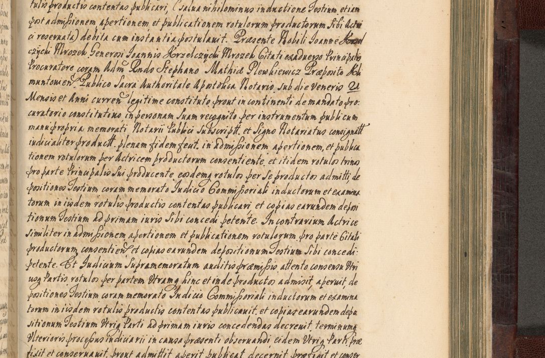 Zdjęcie nr 804 dla obiektu archiwalnego: Acta actorum episscopalium R. D. Joannis Małachowski, episcopi Cracoviensis a die 20 Augusti anni 1681 et 1682 acticatorum. Volumen I