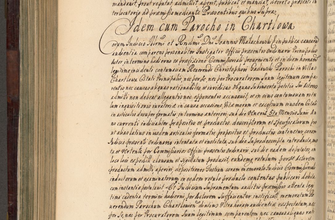 Zdjęcie nr 809 dla obiektu archiwalnego: Acta actorum episscopalium R. D. Joannis Małachowski, episcopi Cracoviensis a die 20 Augusti anni 1681 et 1682 acticatorum. Volumen I
