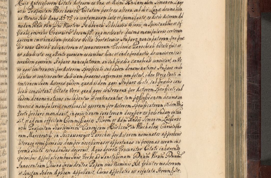 Zdjęcie nr 846 dla obiektu archiwalnego: Acta actorum episscopalium R. D. Joannis Małachowski, episcopi Cracoviensis a die 20 Augusti anni 1681 et 1682 acticatorum. Volumen I