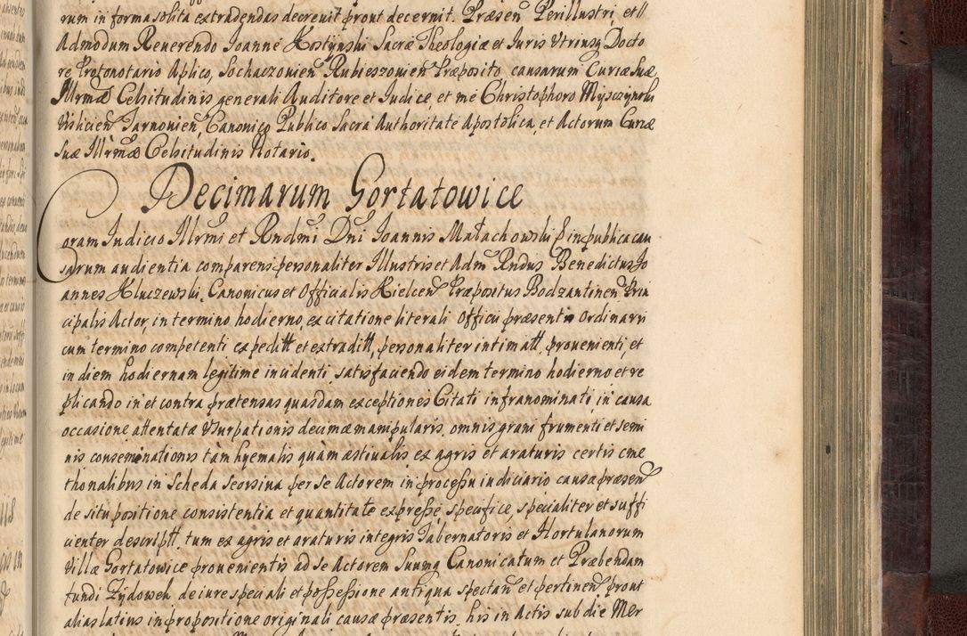 Zdjęcie nr 844 dla obiektu archiwalnego: Acta actorum episscopalium R. D. Joannis Małachowski, episcopi Cracoviensis a die 20 Augusti anni 1681 et 1682 acticatorum. Volumen I