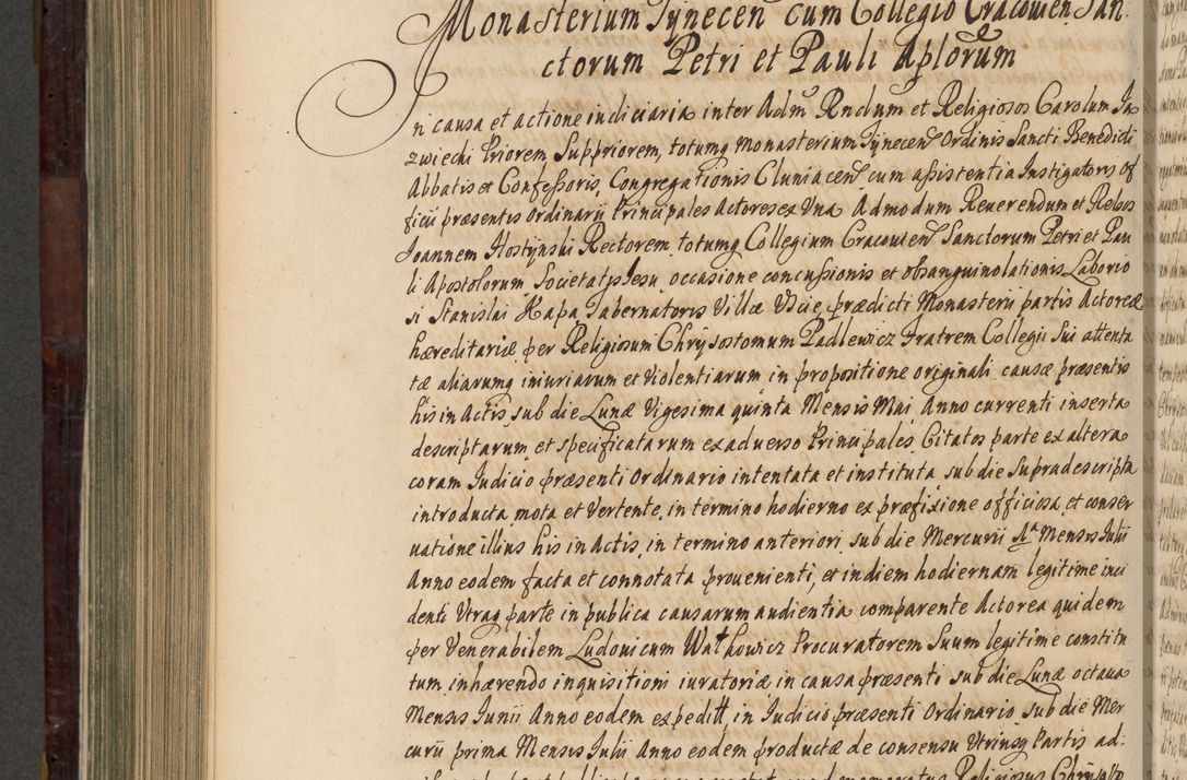 Zdjęcie nr 829 dla obiektu archiwalnego: Acta actorum episscopalium R. D. Joannis Małachowski, episcopi Cracoviensis a die 20 Augusti anni 1681 et 1682 acticatorum. Volumen I