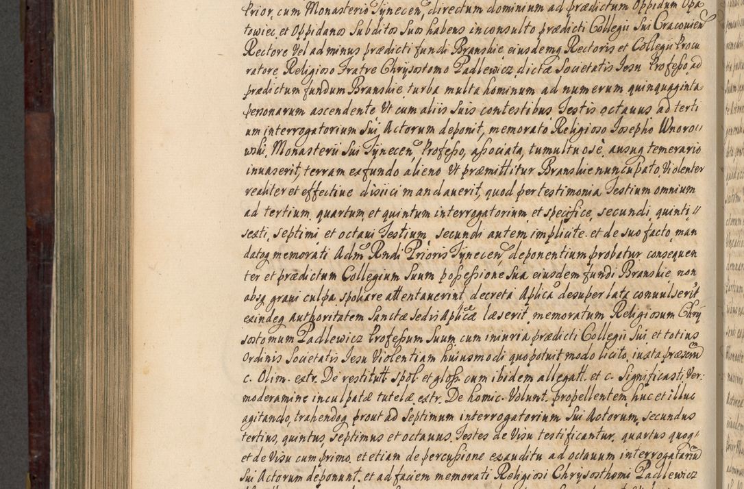 Zdjęcie nr 827 dla obiektu archiwalnego: Acta actorum episscopalium R. D. Joannis Małachowski, episcopi Cracoviensis a die 20 Augusti anni 1681 et 1682 acticatorum. Volumen I