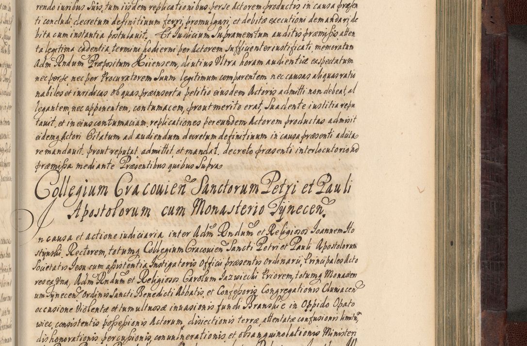 Zdjęcie nr 826 dla obiektu archiwalnego: Acta actorum episscopalium R. D. Joannis Małachowski, episcopi Cracoviensis a die 20 Augusti anni 1681 et 1682 acticatorum. Volumen I