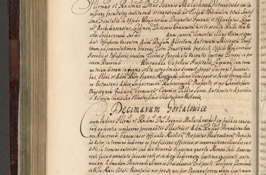 Zdjęcie nr 825 dla obiektu archiwalnego: Acta actorum episscopalium R. D. Joannis Małachowski, episcopi Cracoviensis a die 20 Augusti anni 1681 et 1682 acticatorum. Volumen I