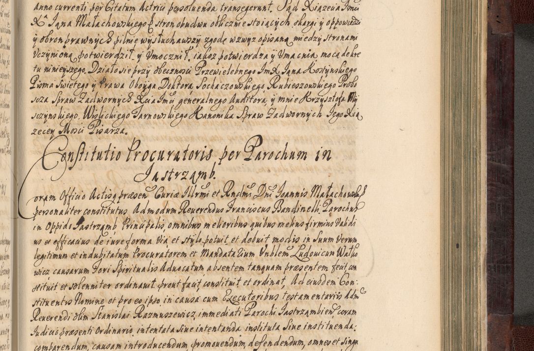 Zdjęcie nr 824 dla obiektu archiwalnego: Acta actorum episscopalium R. D. Joannis Małachowski, episcopi Cracoviensis a die 20 Augusti anni 1681 et 1682 acticatorum. Volumen I