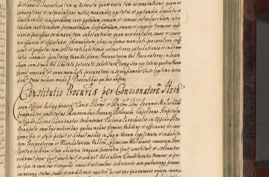 Zdjęcie nr 820 dla obiektu archiwalnego: Acta actorum episscopalium R. D. Joannis Małachowski, episcopi Cracoviensis a die 20 Augusti anni 1681 et 1682 acticatorum. Volumen I