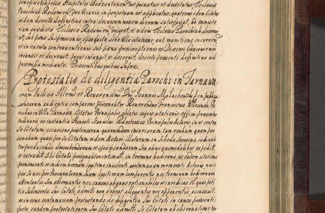 Zdjęcie nr 814 dla obiektu archiwalnego: Acta actorum episscopalium R. D. Joannis Małachowski, episcopi Cracoviensis a die 20 Augusti anni 1681 et 1682 acticatorum. Volumen I