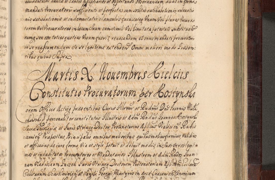Zdjęcie nr 964 dla obiektu archiwalnego: Acta actorum episscopalium R. D. Joannis Małachowski, episcopi Cracoviensis a die 20 Augusti anni 1681 et 1682 acticatorum. Volumen I