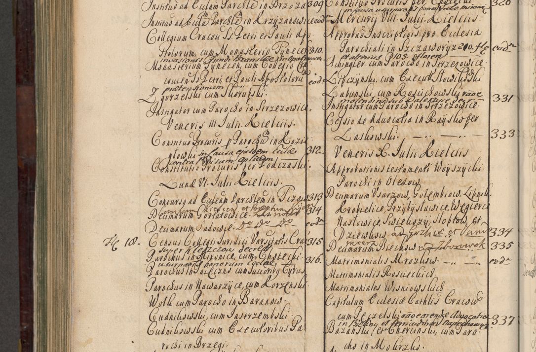 Zdjęcie nr 1117 dla obiektu archiwalnego: Acta actorum episscopalium R. D. Joannis Małachowski, episcopi Cracoviensis a die 20 Augusti anni 1681 et 1682 acticatorum. Volumen I