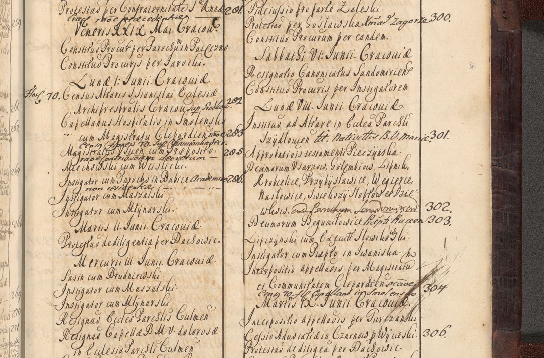 Zdjęcie nr 1116 dla obiektu archiwalnego: Acta actorum episscopalium R. D. Joannis Małachowski, episcopi Cracoviensis a die 20 Augusti anni 1681 et 1682 acticatorum. Volumen I