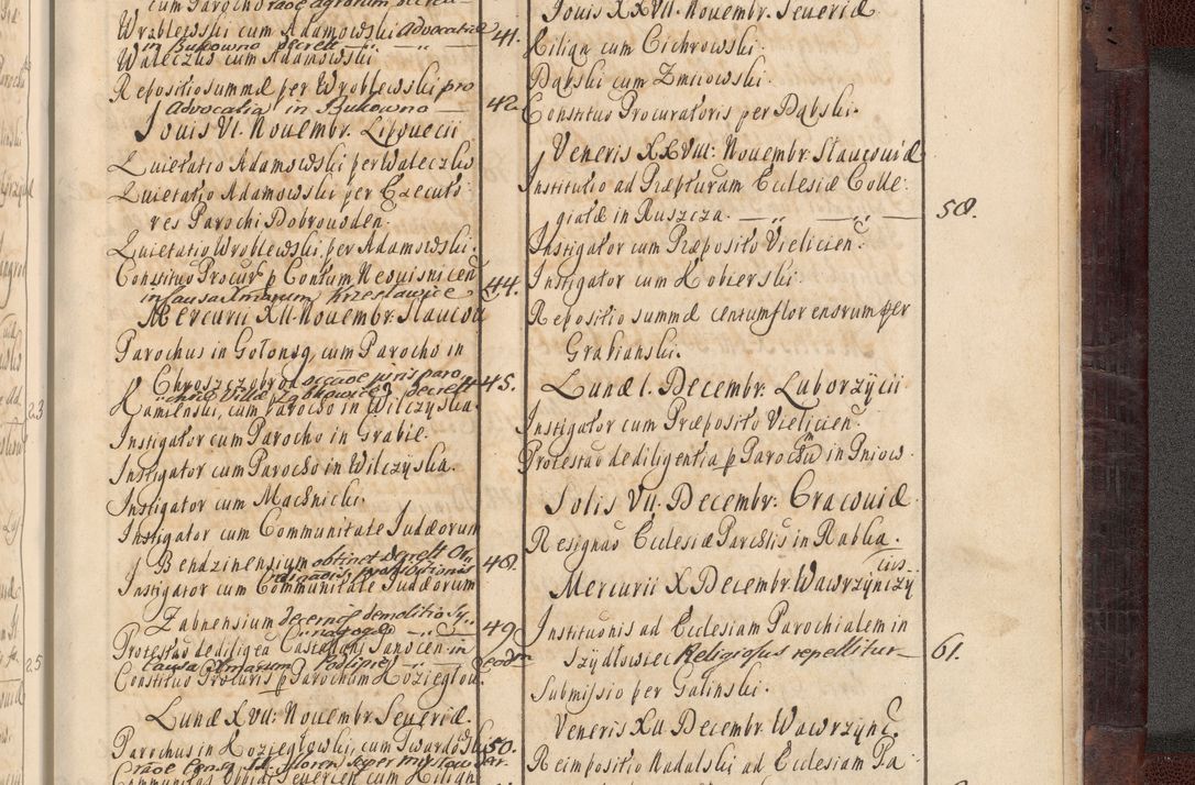 Zdjęcie nr 1110 dla obiektu archiwalnego: Acta actorum episscopalium R. D. Joannis Małachowski, episcopi Cracoviensis a die 20 Augusti anni 1681 et 1682 acticatorum. Volumen I