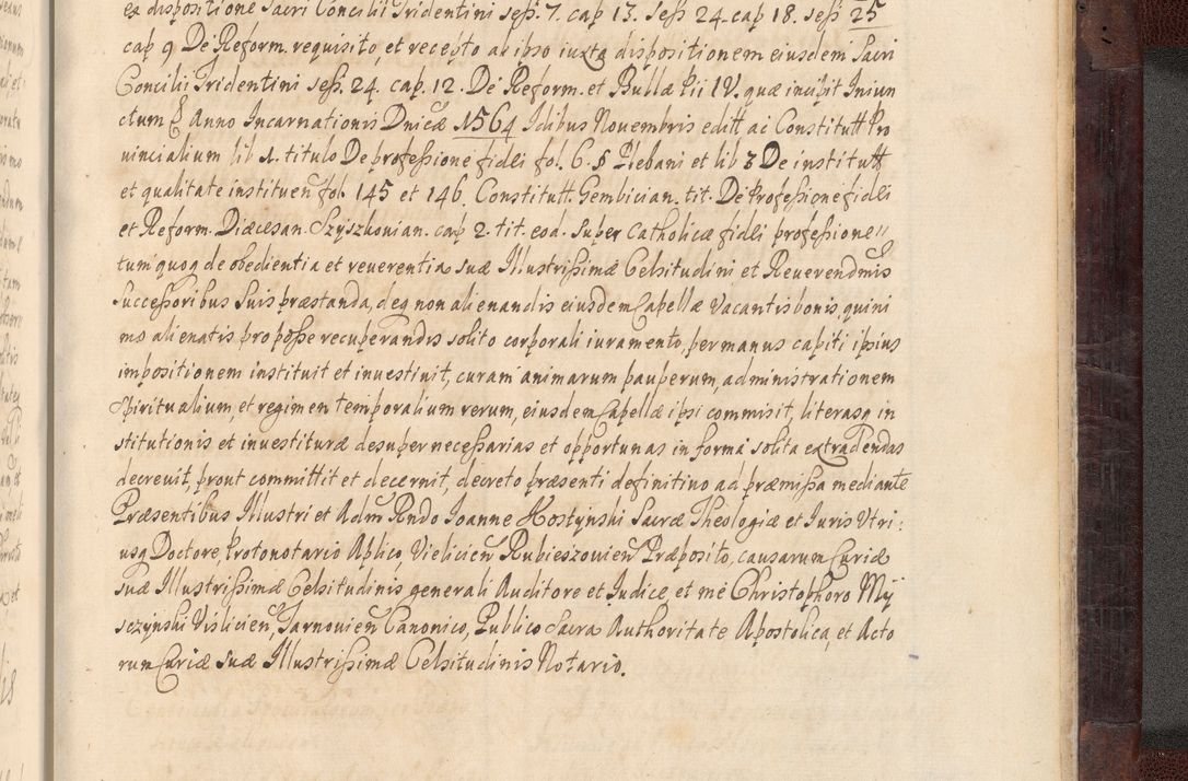 Zdjęcie nr 1106 dla obiektu archiwalnego: Acta actorum episscopalium R. D. Joannis Małachowski, episcopi Cracoviensis a die 20 Augusti anni 1681 et 1682 acticatorum. Volumen I