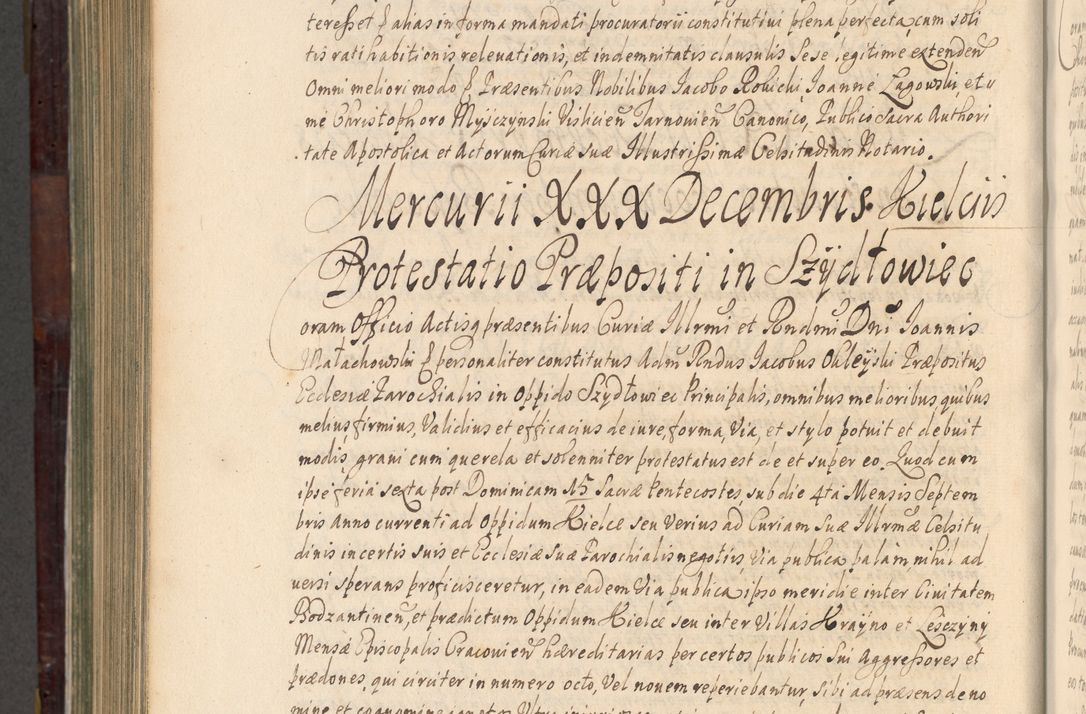 Zdjęcie nr 1103 dla obiektu archiwalnego: Acta actorum episscopalium R. D. Joannis Małachowski, episcopi Cracoviensis a die 20 Augusti anni 1681 et 1682 acticatorum. Volumen I