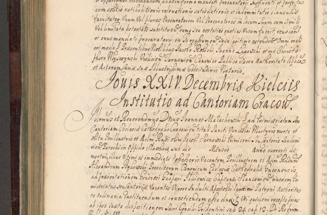 Zdjęcie nr 1101 dla obiektu archiwalnego: Acta actorum episscopalium R. D. Joannis Małachowski, episcopi Cracoviensis a die 20 Augusti anni 1681 et 1682 acticatorum. Volumen I