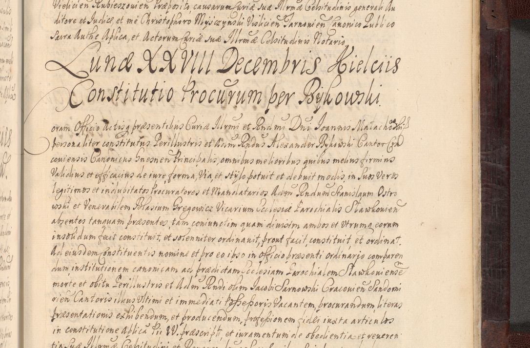 Zdjęcie nr 1102 dla obiektu archiwalnego: Acta actorum episscopalium R. D. Joannis Małachowski, episcopi Cracoviensis a die 20 Augusti anni 1681 et 1682 acticatorum. Volumen I
