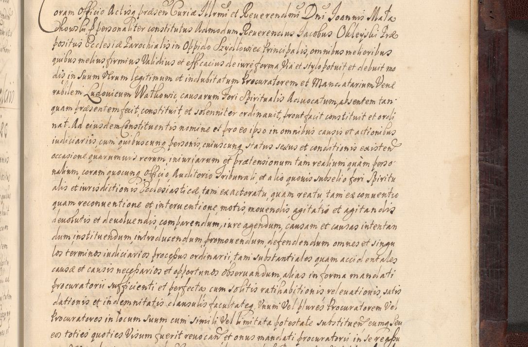 Zdjęcie nr 1104 dla obiektu archiwalnego: Acta actorum episscopalium R. D. Joannis Małachowski, episcopi Cracoviensis a die 20 Augusti anni 1681 et 1682 acticatorum. Volumen I