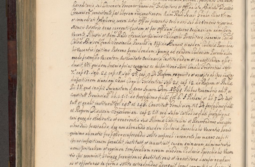 Zdjęcie nr 1095 dla obiektu archiwalnego: Acta actorum episscopalium R. D. Joannis Małachowski, episcopi Cracoviensis a die 20 Augusti anni 1681 et 1682 acticatorum. Volumen I