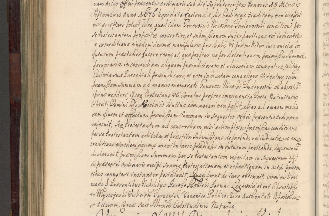 Zdjęcie nr 1093 dla obiektu archiwalnego: Acta actorum episscopalium R. D. Joannis Małachowski, episcopi Cracoviensis a die 20 Augusti anni 1681 et 1682 acticatorum. Volumen I