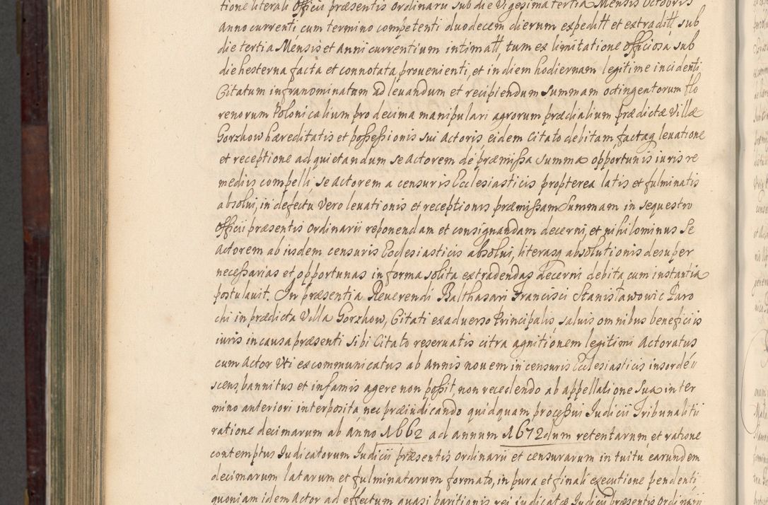 Zdjęcie nr 1091 dla obiektu archiwalnego: Acta actorum episscopalium R. D. Joannis Małachowski, episcopi Cracoviensis a die 20 Augusti anni 1681 et 1682 acticatorum. Volumen I