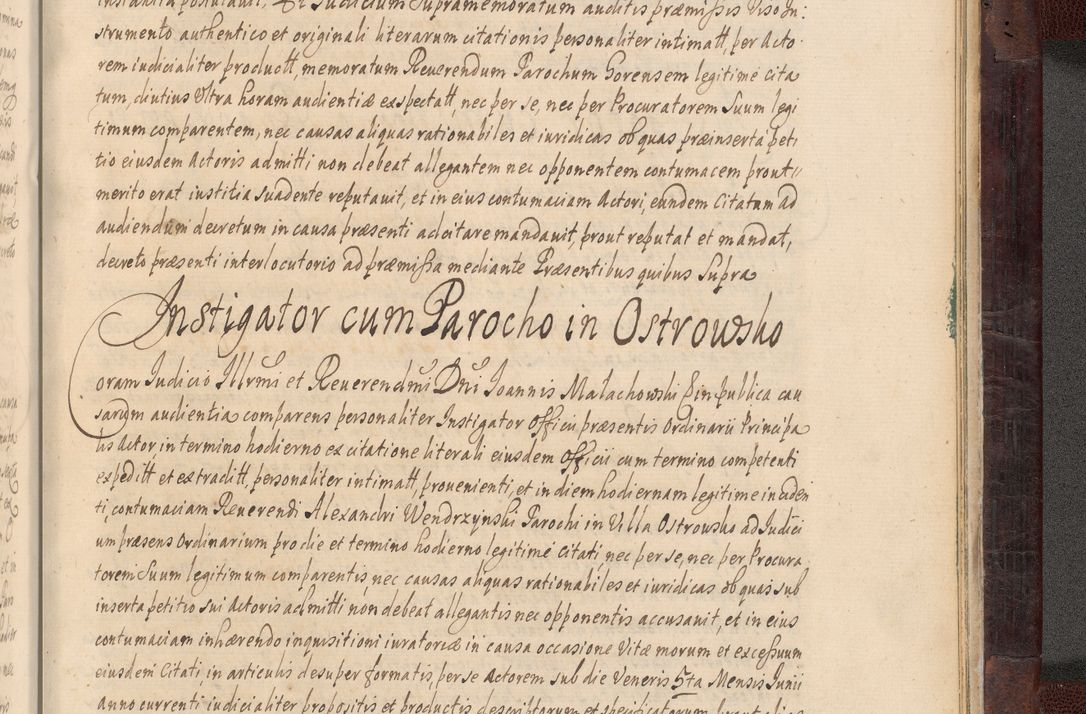 Zdjęcie nr 1088 dla obiektu archiwalnego: Acta actorum episscopalium R. D. Joannis Małachowski, episcopi Cracoviensis a die 20 Augusti anni 1681 et 1682 acticatorum. Volumen I