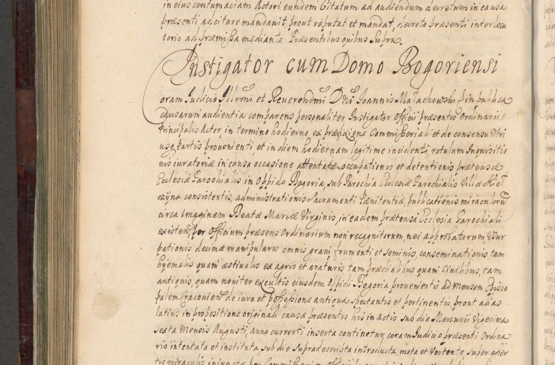 Zdjęcie nr 1089 dla obiektu archiwalnego: Acta actorum episscopalium R. D. Joannis Małachowski, episcopi Cracoviensis a die 20 Augusti anni 1681 et 1682 acticatorum. Volumen I