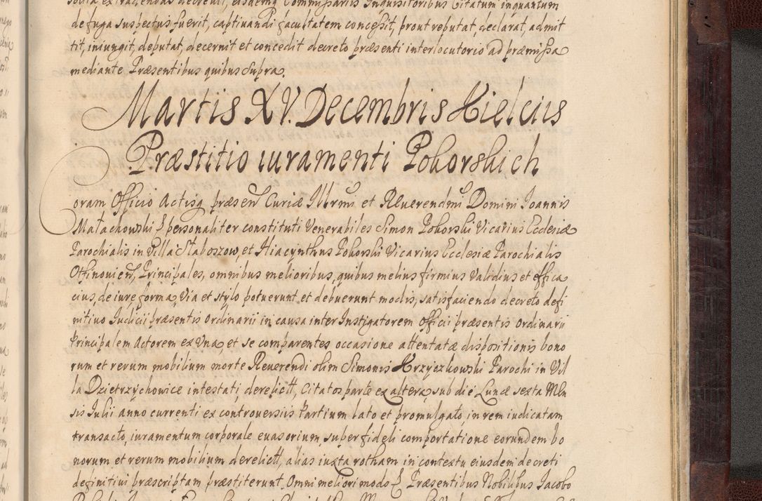 Zdjęcie nr 1084 dla obiektu archiwalnego: Acta actorum episscopalium R. D. Joannis Małachowski, episcopi Cracoviensis a die 20 Augusti anni 1681 et 1682 acticatorum. Volumen I