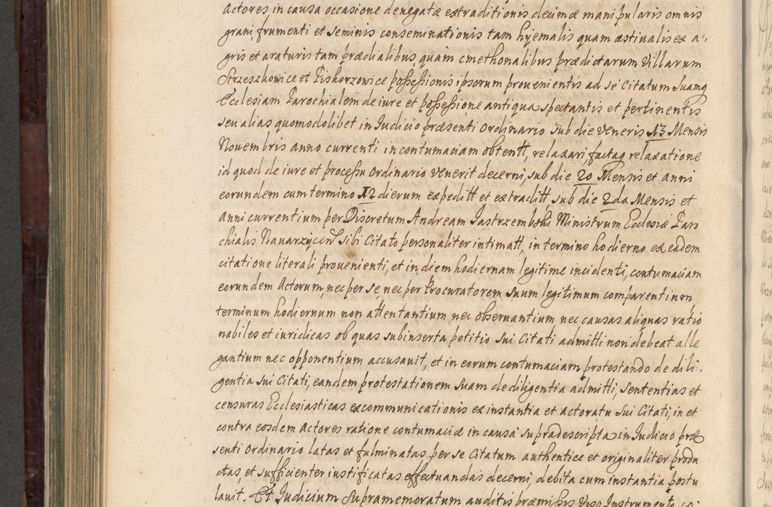 Zdjęcie nr 1081 dla obiektu archiwalnego: Acta actorum episscopalium R. D. Joannis Małachowski, episcopi Cracoviensis a die 20 Augusti anni 1681 et 1682 acticatorum. Volumen I