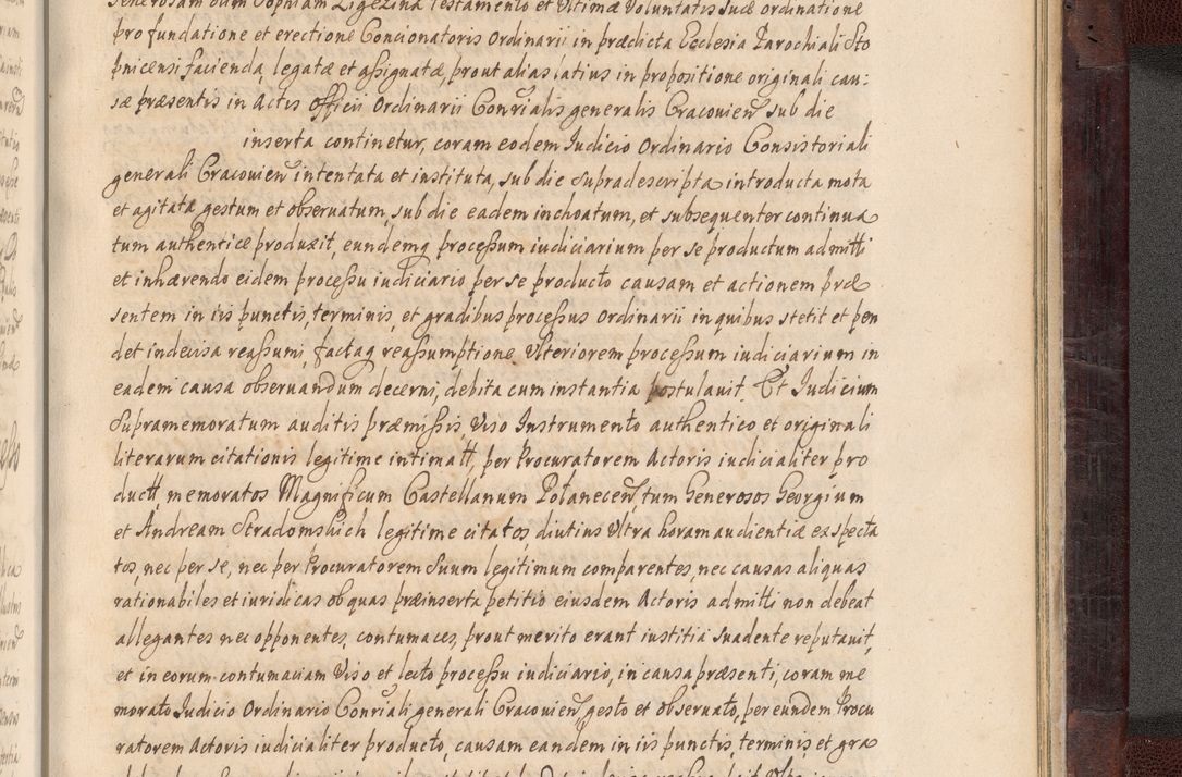 Zdjęcie nr 1080 dla obiektu archiwalnego: Acta actorum episscopalium R. D. Joannis Małachowski, episcopi Cracoviensis a die 20 Augusti anni 1681 et 1682 acticatorum. Volumen I