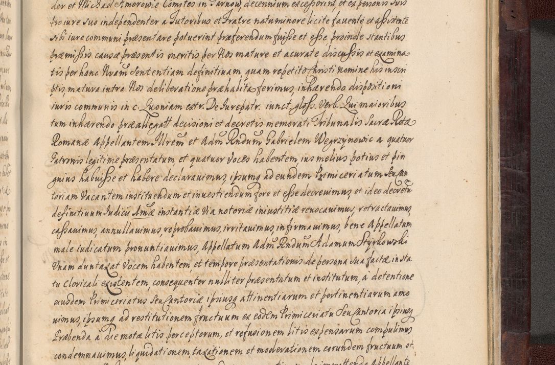 Zdjęcie nr 1076 dla obiektu archiwalnego: Acta actorum episscopalium R. D. Joannis Małachowski, episcopi Cracoviensis a die 20 Augusti anni 1681 et 1682 acticatorum. Volumen I