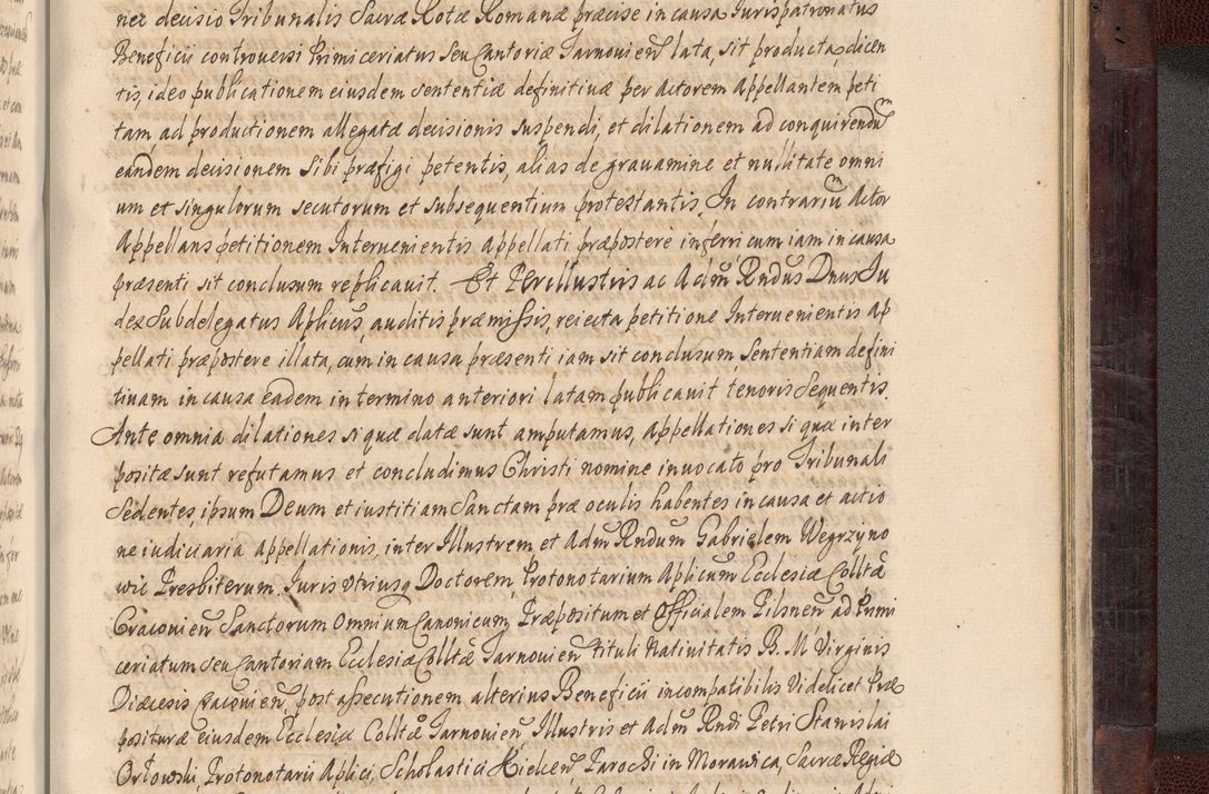 Zdjęcie nr 1072 dla obiektu archiwalnego: Acta actorum episscopalium R. D. Joannis Małachowski, episcopi Cracoviensis a die 20 Augusti anni 1681 et 1682 acticatorum. Volumen I