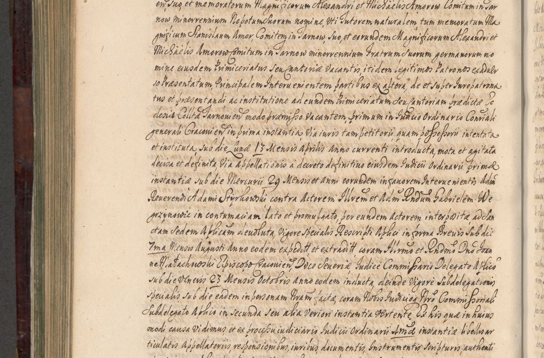 Zdjęcie nr 1073 dla obiektu archiwalnego: Acta actorum episscopalium R. D. Joannis Małachowski, episcopi Cracoviensis a die 20 Augusti anni 1681 et 1682 acticatorum. Volumen I