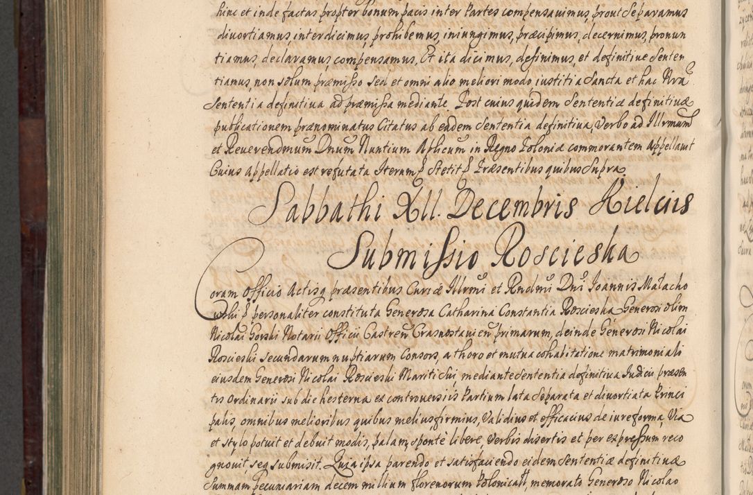 Zdjęcie nr 1069 dla obiektu archiwalnego: Acta actorum episscopalium R. D. Joannis Małachowski, episcopi Cracoviensis a die 20 Augusti anni 1681 et 1682 acticatorum. Volumen I