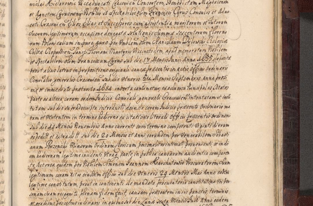 Zdjęcie nr 1066 dla obiektu archiwalnego: Acta actorum episscopalium R. D. Joannis Małachowski, episcopi Cracoviensis a die 20 Augusti anni 1681 et 1682 acticatorum. Volumen I