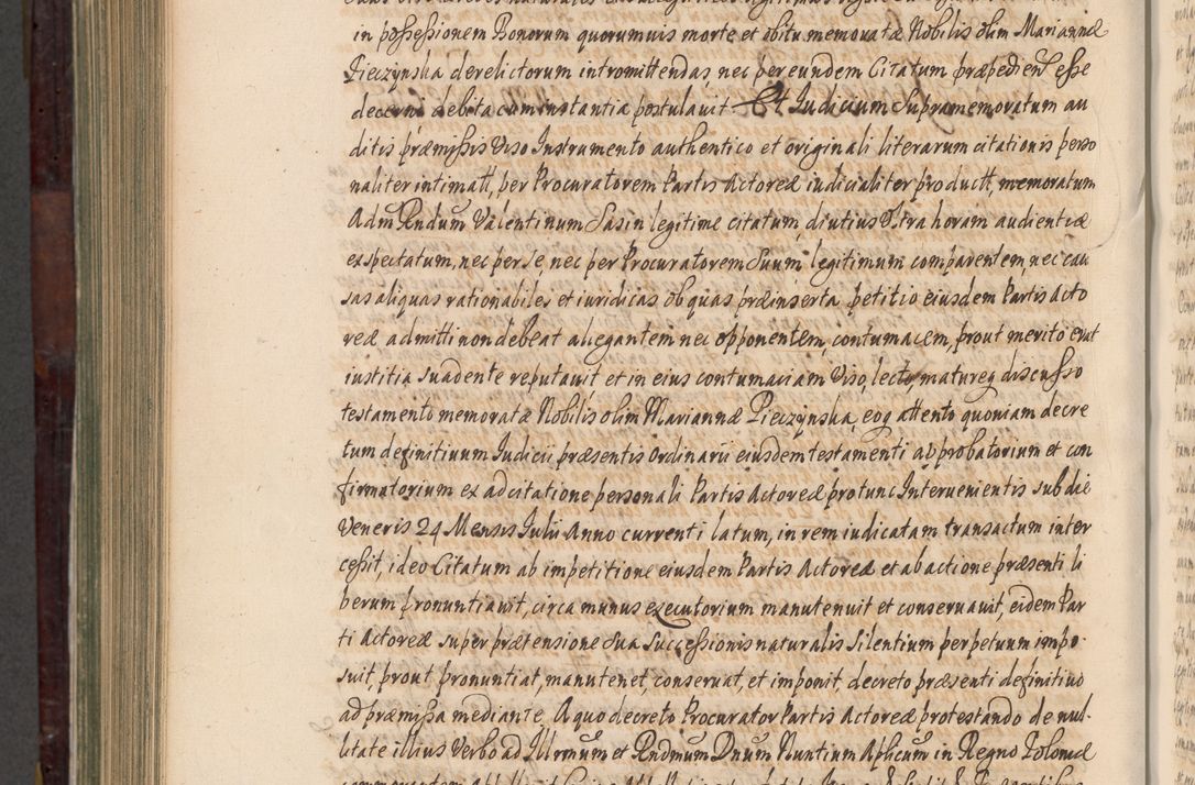 Zdjęcie nr 1065 dla obiektu archiwalnego: Acta actorum episscopalium R. D. Joannis Małachowski, episcopi Cracoviensis a die 20 Augusti anni 1681 et 1682 acticatorum. Volumen I