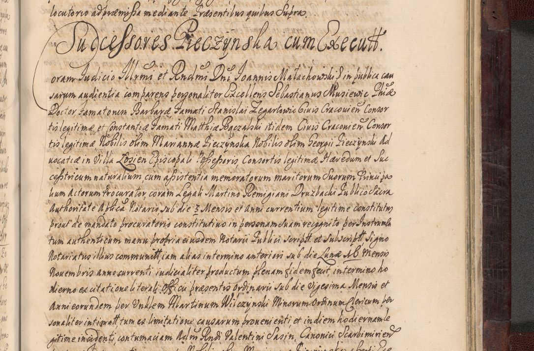 Zdjęcie nr 1064 dla obiektu archiwalnego: Acta actorum episscopalium R. D. Joannis Małachowski, episcopi Cracoviensis a die 20 Augusti anni 1681 et 1682 acticatorum. Volumen I