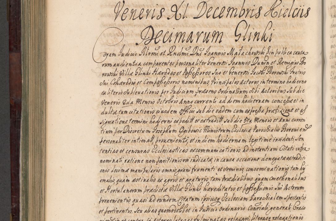 Zdjęcie nr 1057 dla obiektu archiwalnego: Acta actorum episscopalium R. D. Joannis Małachowski, episcopi Cracoviensis a die 20 Augusti anni 1681 et 1682 acticatorum. Volumen I