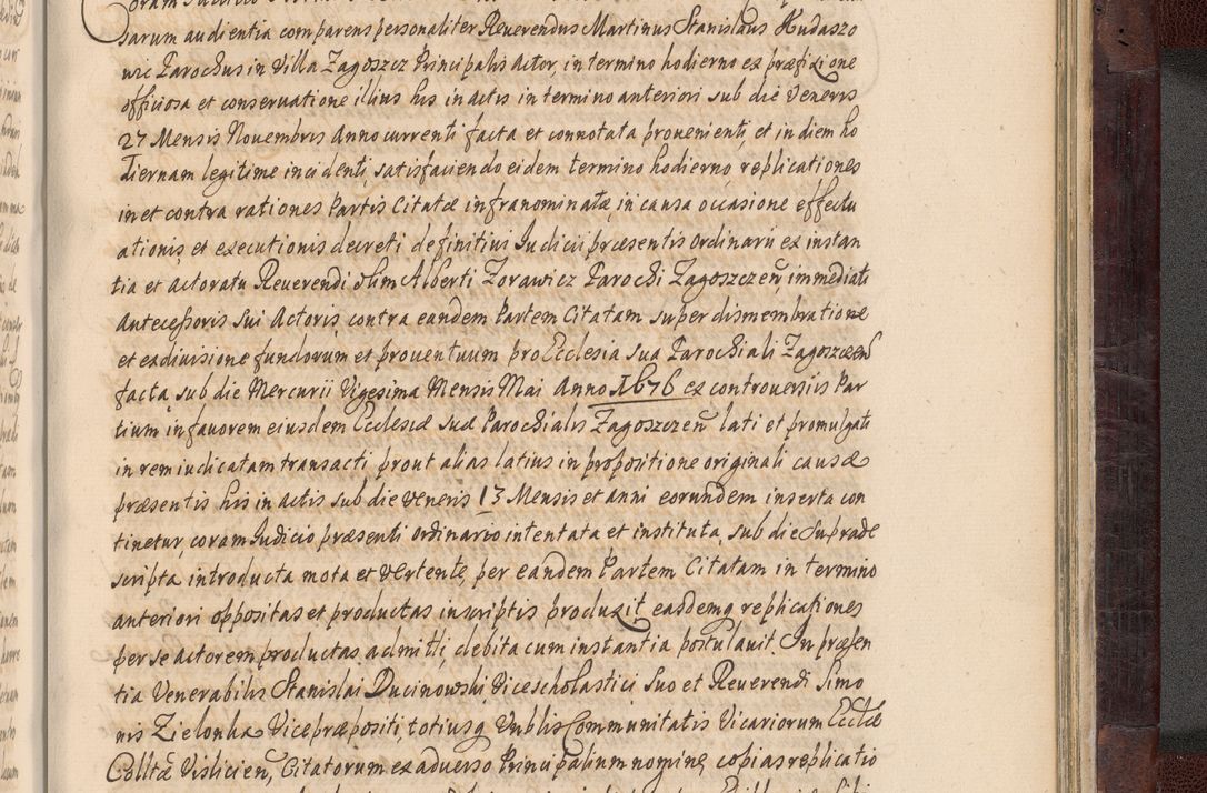 Zdjęcie nr 1050 dla obiektu archiwalnego: Acta actorum episscopalium R. D. Joannis Małachowski, episcopi Cracoviensis a die 20 Augusti anni 1681 et 1682 acticatorum. Volumen I