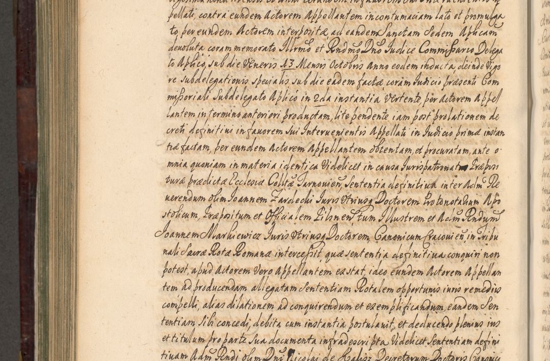 Zdjęcie nr 1045 dla obiektu archiwalnego: Acta actorum episscopalium R. D. Joannis Małachowski, episcopi Cracoviensis a die 20 Augusti anni 1681 et 1682 acticatorum. Volumen I