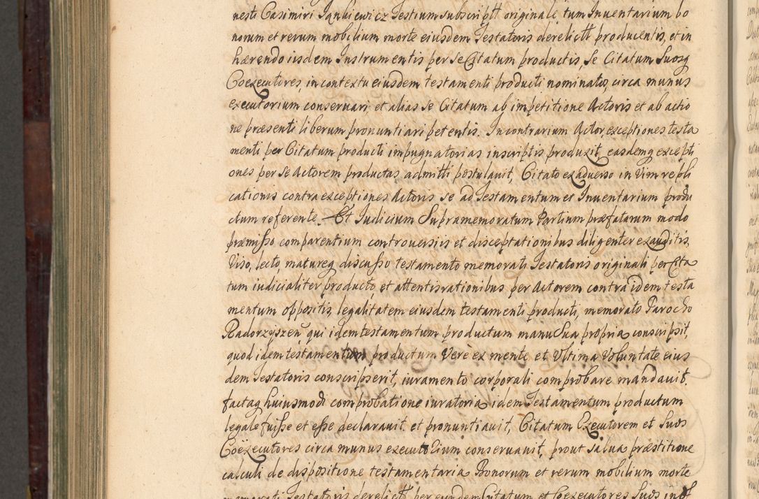 Zdjęcie nr 1043 dla obiektu archiwalnego: Acta actorum episscopalium R. D. Joannis Małachowski, episcopi Cracoviensis a die 20 Augusti anni 1681 et 1682 acticatorum. Volumen I