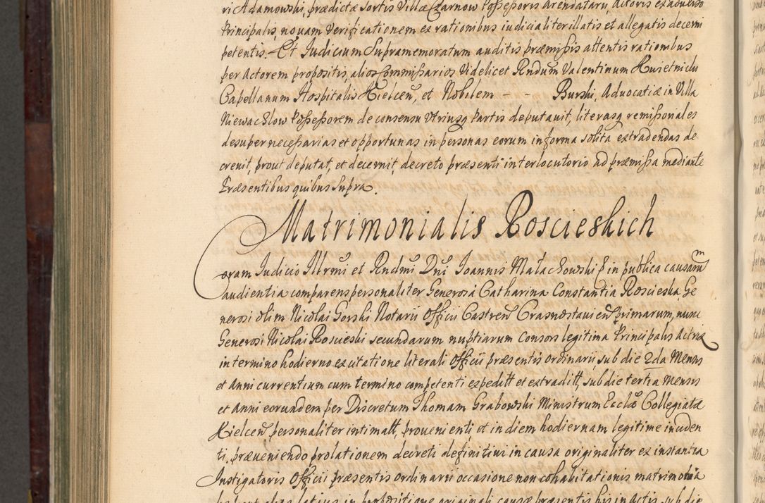 Zdjęcie nr 1039 dla obiektu archiwalnego: Acta actorum episscopalium R. D. Joannis Małachowski, episcopi Cracoviensis a die 20 Augusti anni 1681 et 1682 acticatorum. Volumen I