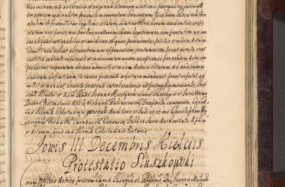 Zdjęcie nr 1030 dla obiektu archiwalnego: Acta actorum episscopalium R. D. Joannis Małachowski, episcopi Cracoviensis a die 20 Augusti anni 1681 et 1682 acticatorum. Volumen I