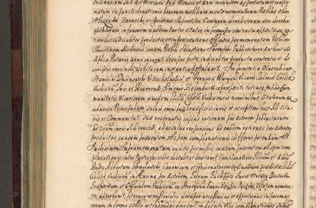 Zdjęcie nr 1027 dla obiektu archiwalnego: Acta actorum episscopalium R. D. Joannis Małachowski, episcopi Cracoviensis a die 20 Augusti anni 1681 et 1682 acticatorum. Volumen I