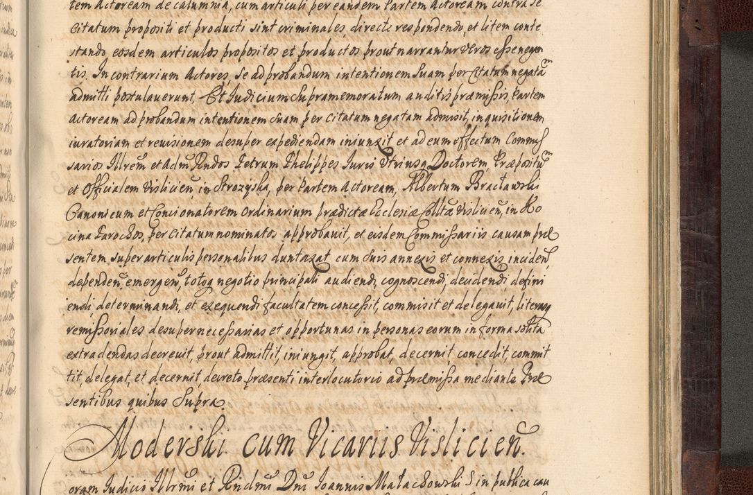 Zdjęcie nr 1026 dla obiektu archiwalnego: Acta actorum episscopalium R. D. Joannis Małachowski, episcopi Cracoviensis a die 20 Augusti anni 1681 et 1682 acticatorum. Volumen I