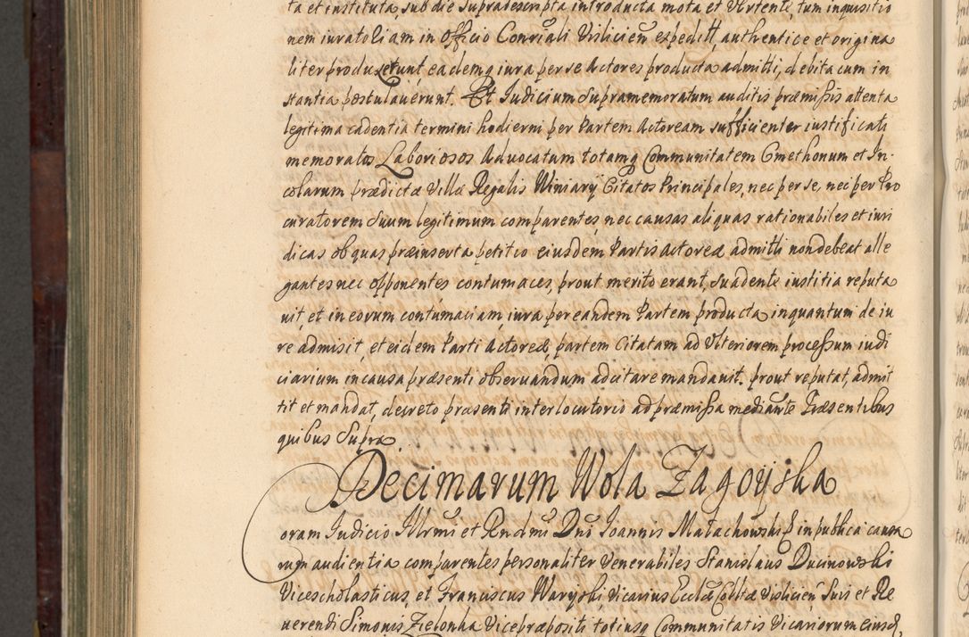 Zdjęcie nr 1023 dla obiektu archiwalnego: Acta actorum episscopalium R. D. Joannis Małachowski, episcopi Cracoviensis a die 20 Augusti anni 1681 et 1682 acticatorum. Volumen I