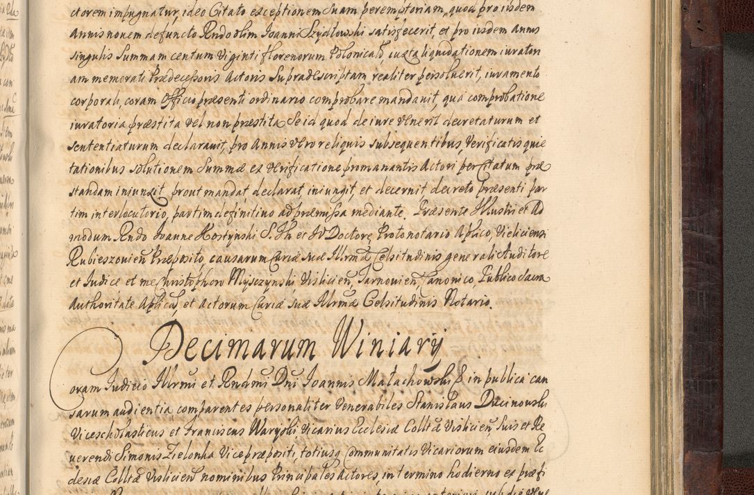 Zdjęcie nr 1022 dla obiektu archiwalnego: Acta actorum episscopalium R. D. Joannis Małachowski, episcopi Cracoviensis a die 20 Augusti anni 1681 et 1682 acticatorum. Volumen I