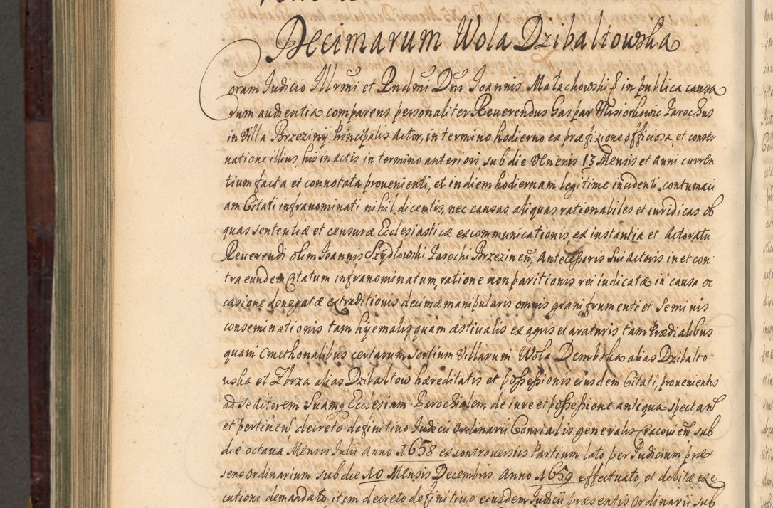 Zdjęcie nr 1019 dla obiektu archiwalnego: Acta actorum episscopalium R. D. Joannis Małachowski, episcopi Cracoviensis a die 20 Augusti anni 1681 et 1682 acticatorum. Volumen I